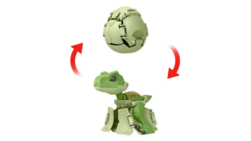 Jurassic World Hidden Hatchers-Dinosaurierfiguren, 1 Stück, sortiert