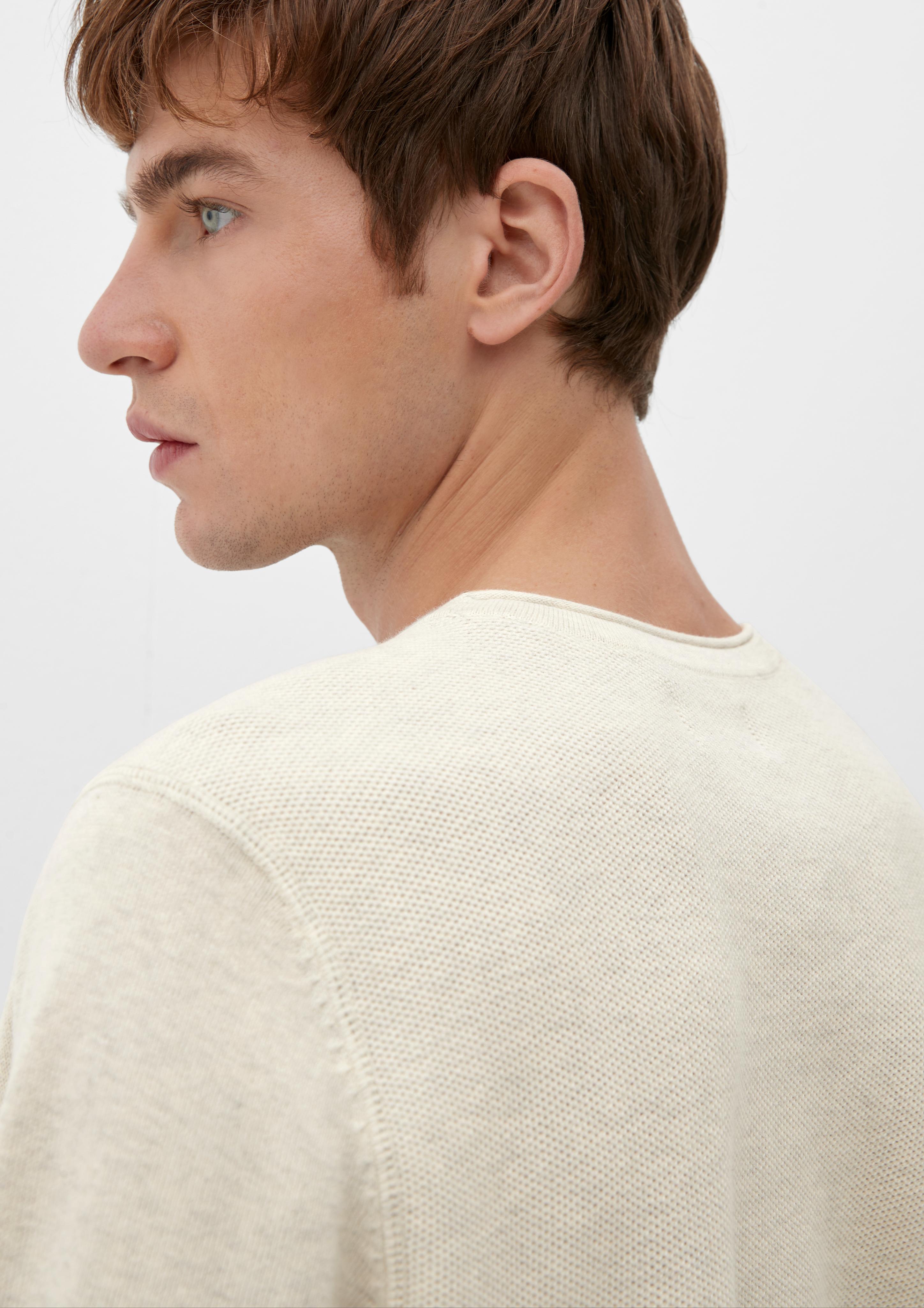 Strickpullover mit Rollsäumen  2124551-0705