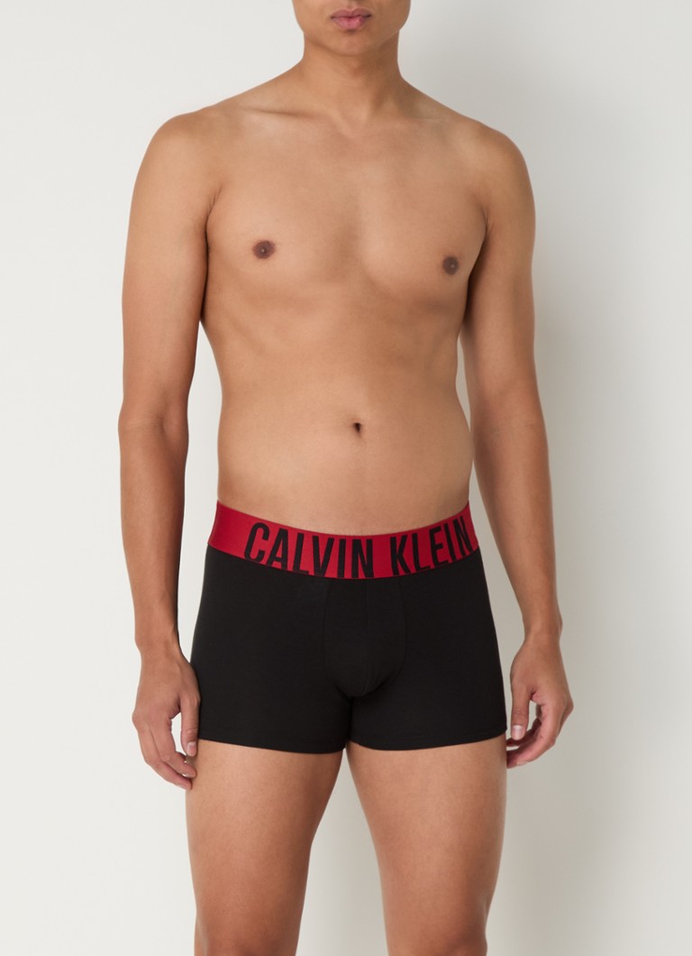 Calvin Klein Intense Power boxer shorts with logo waistband in a 3-pack