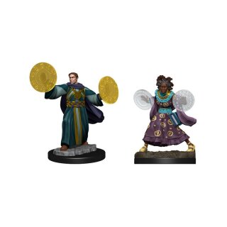 Critical Role Miniaturen unbemalt Human Graviturgy and Chronurgy Wizards Female (2)