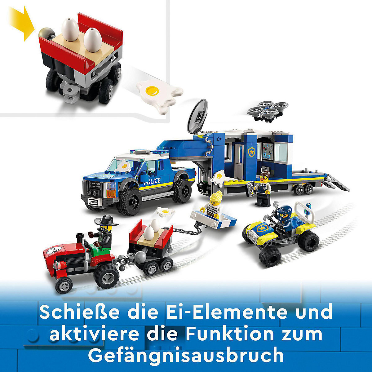 LEGO® City 60315 Mobile Polizei-Einsatzzentrale