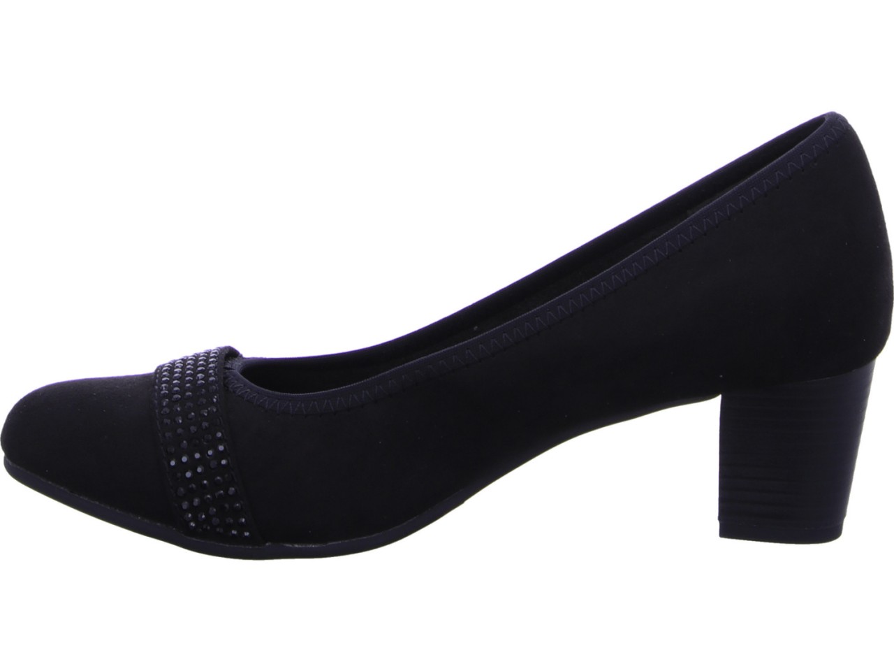 JANA Modische Pumps schwarz