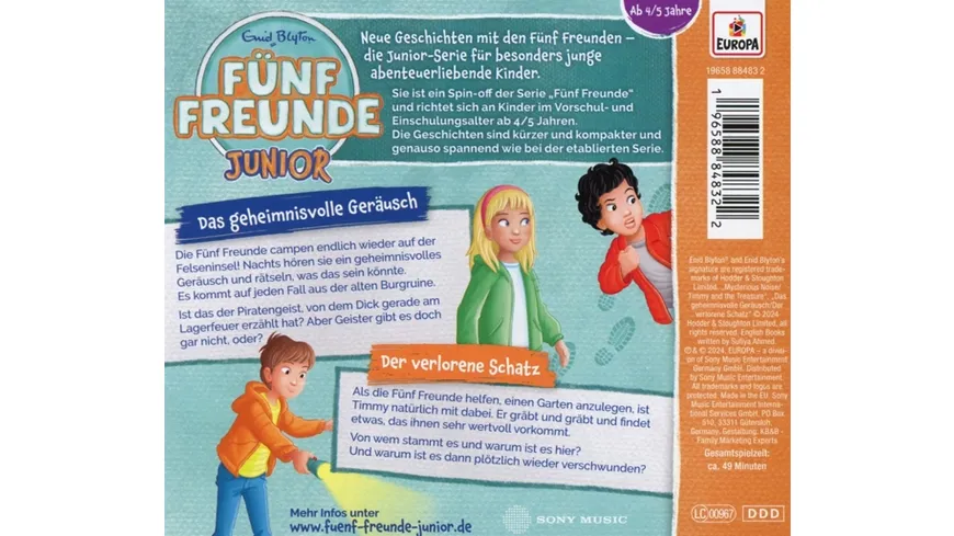 Folge 4: Das geheimnisvolle Geräusch/Der verlorene