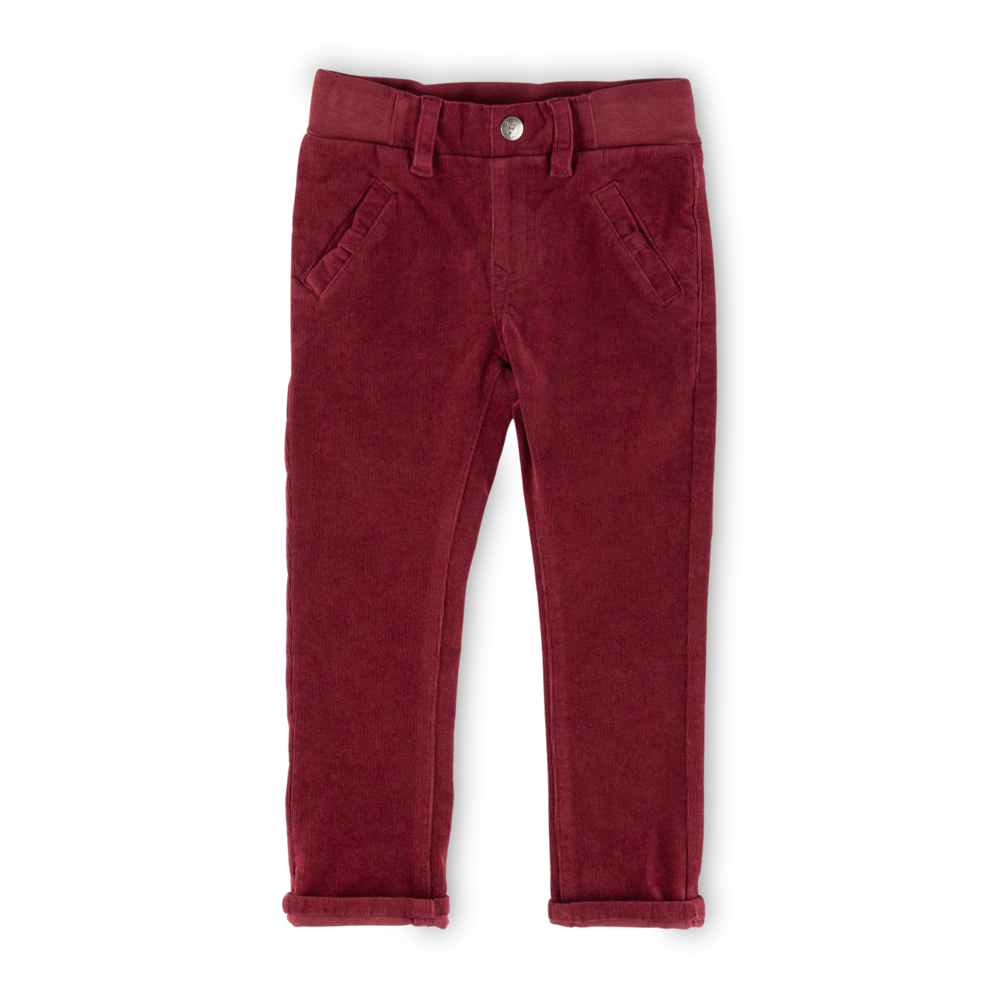 Kinder Cordhose, dunkelrot