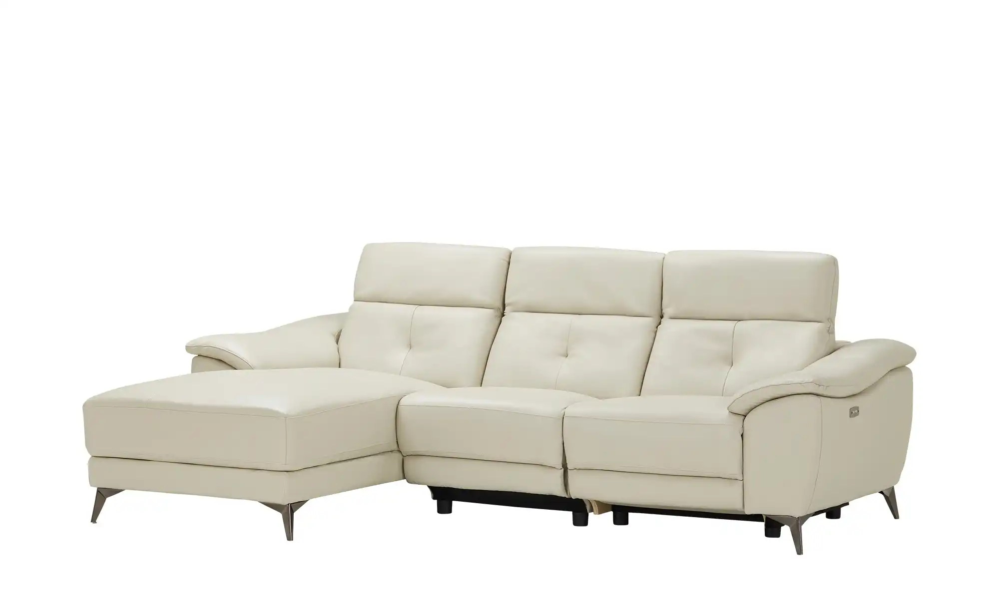 Primo Ecksofa mit elektrischer Relaxfunktion Eva