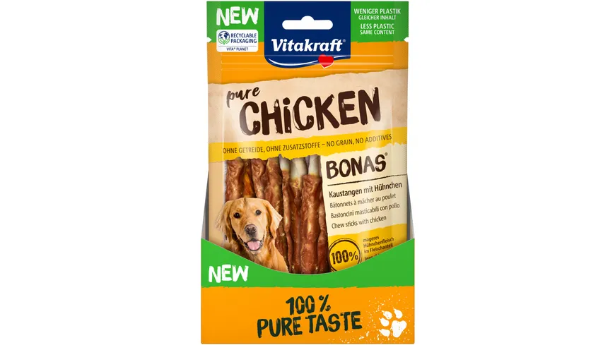 Vitakraft CHICKEN Bonas® Kaustangen Huhn 80 g