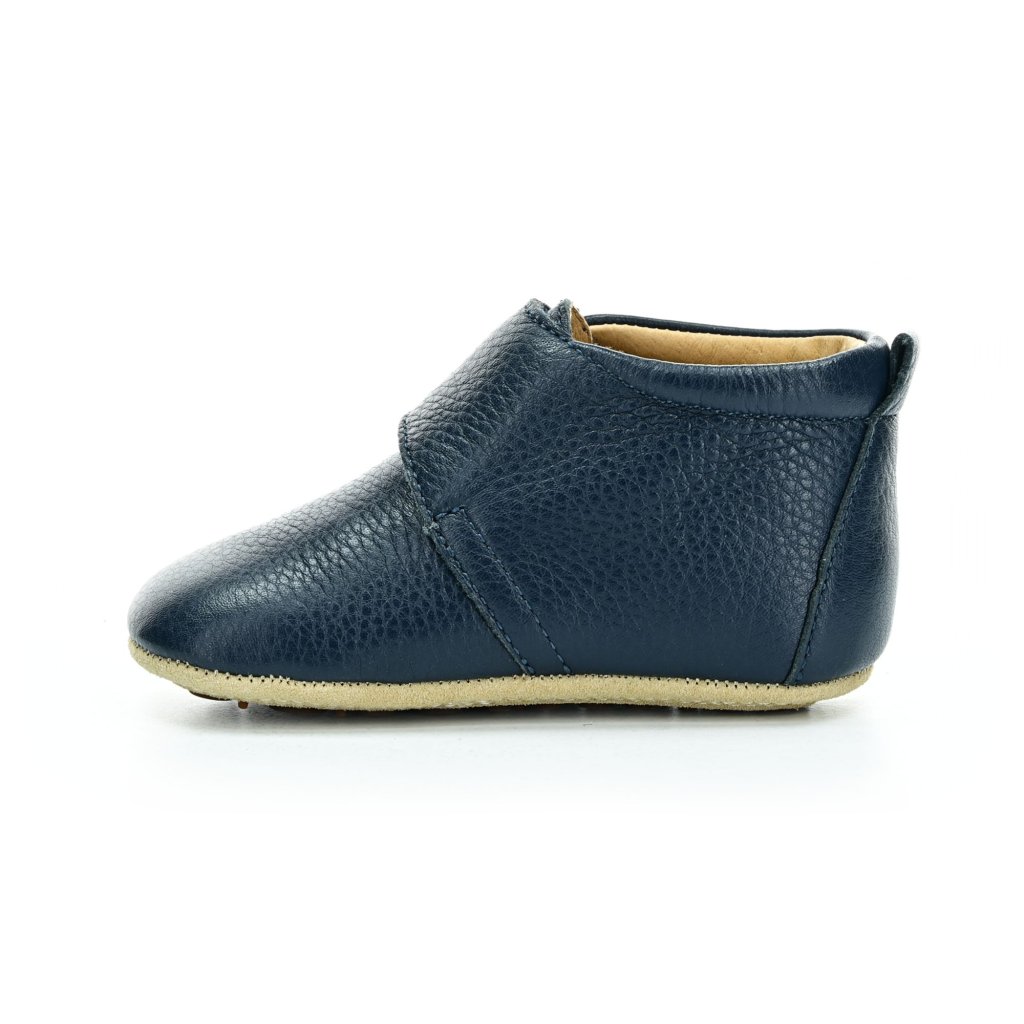 Bisgaard Baby Star Navy Barfußschuhe