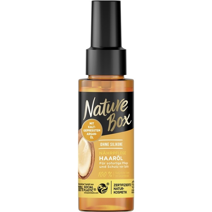 Nährpflege Haaröl mit kaltgepresstem Argan-Öl