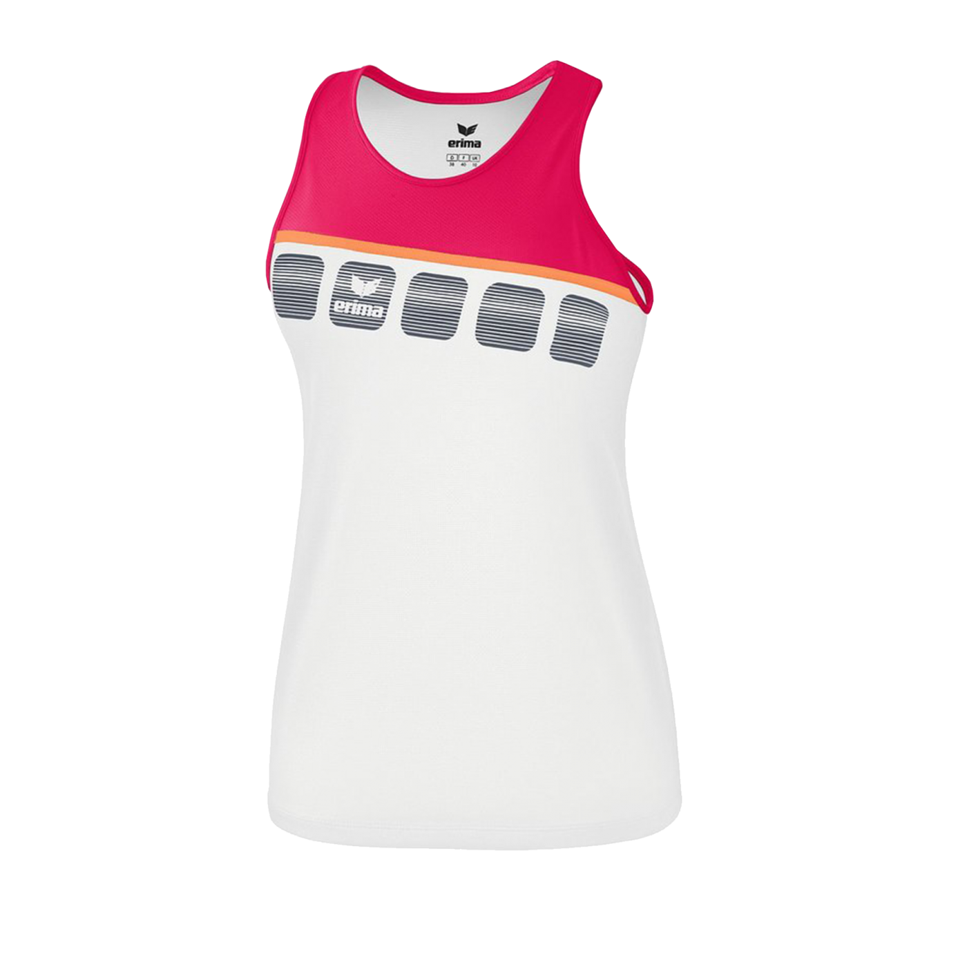 Erima 5-C Tanktop Damen Weiss