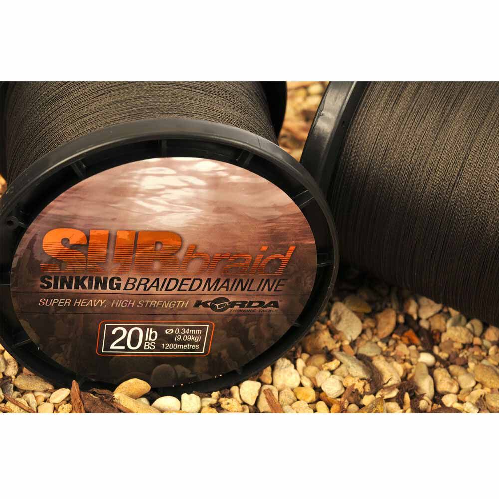 Korda sub treccia 1200m treccia per carpe