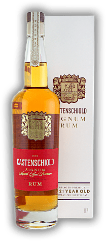 Castenschiold Signum Superb Aged Premium Rum Castenschiold Signum Superb Aged Premium Rum Eine einzigartige Kombination von Aromen und Geschmacksrichtungen. Alter 8-21 J. - 0,7	 Liter - Vol 40%