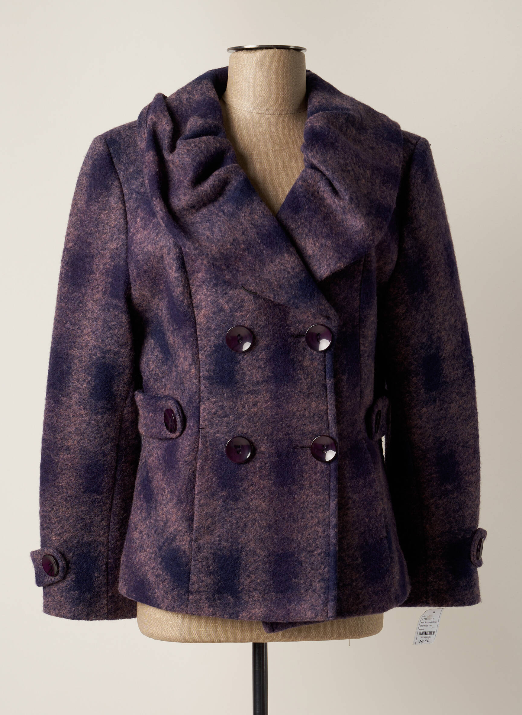 Lysa Kara Manteaux Courts Femme couleur violet