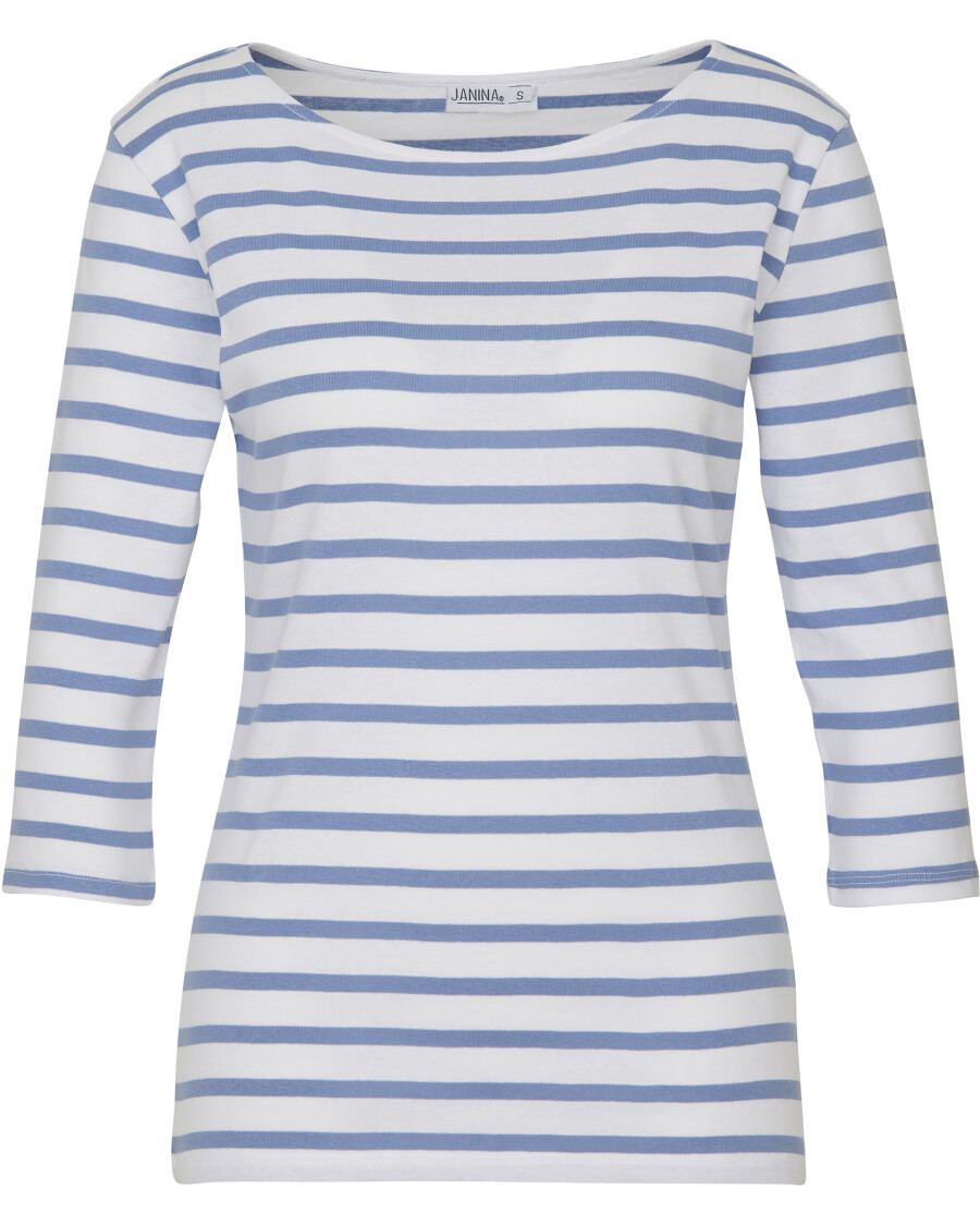 Shirt mit weitem Rundhalsausschnitt