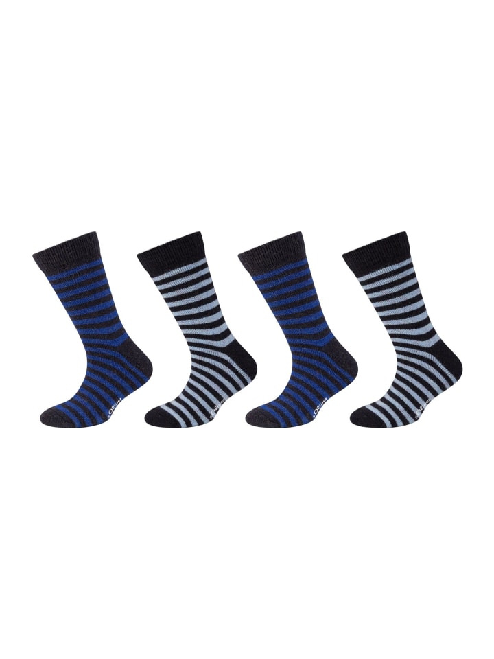S. Oliver Socken 4er Pack warm & cozy in placid blue günstig kaufen