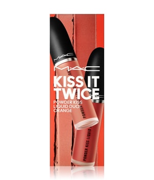 MAC KISS IT TWICE POWDER KISS LIQUID DUO Lippen Make-up Set-1 Stk
