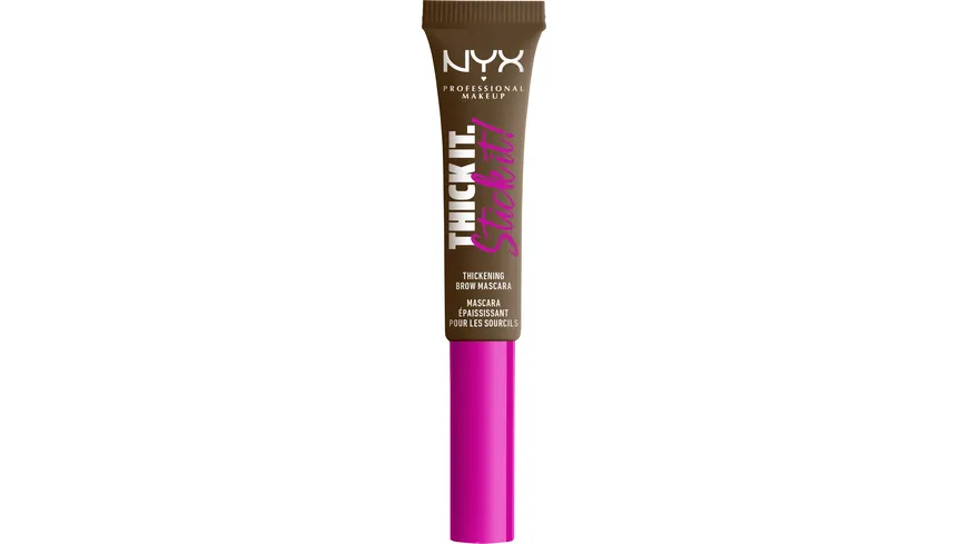 NYX PROFESSIONAL MAKEUP Brow Mascara Thick it Stick it! 7 ml 06 - Brunette