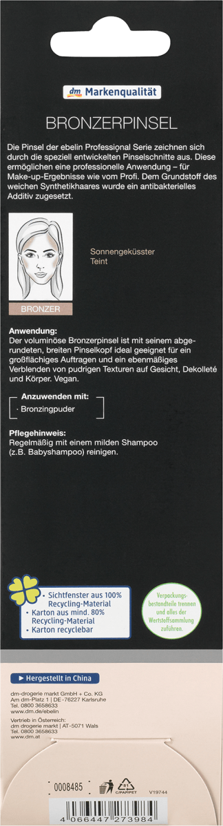 Bronzerpinsel, 1 St