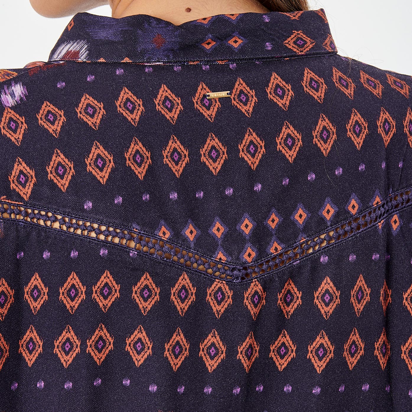 BOUDY  Chemise aztèque femme