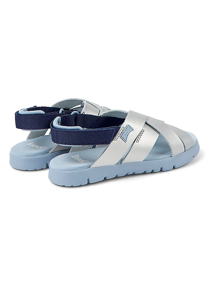 Camper Sandalen in Silber/ Hellblau günstig kaufen 33
