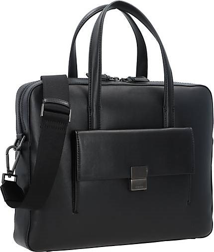 Calvin Klein Iconic Plaque Aktentasche 36 cm Laptopfach