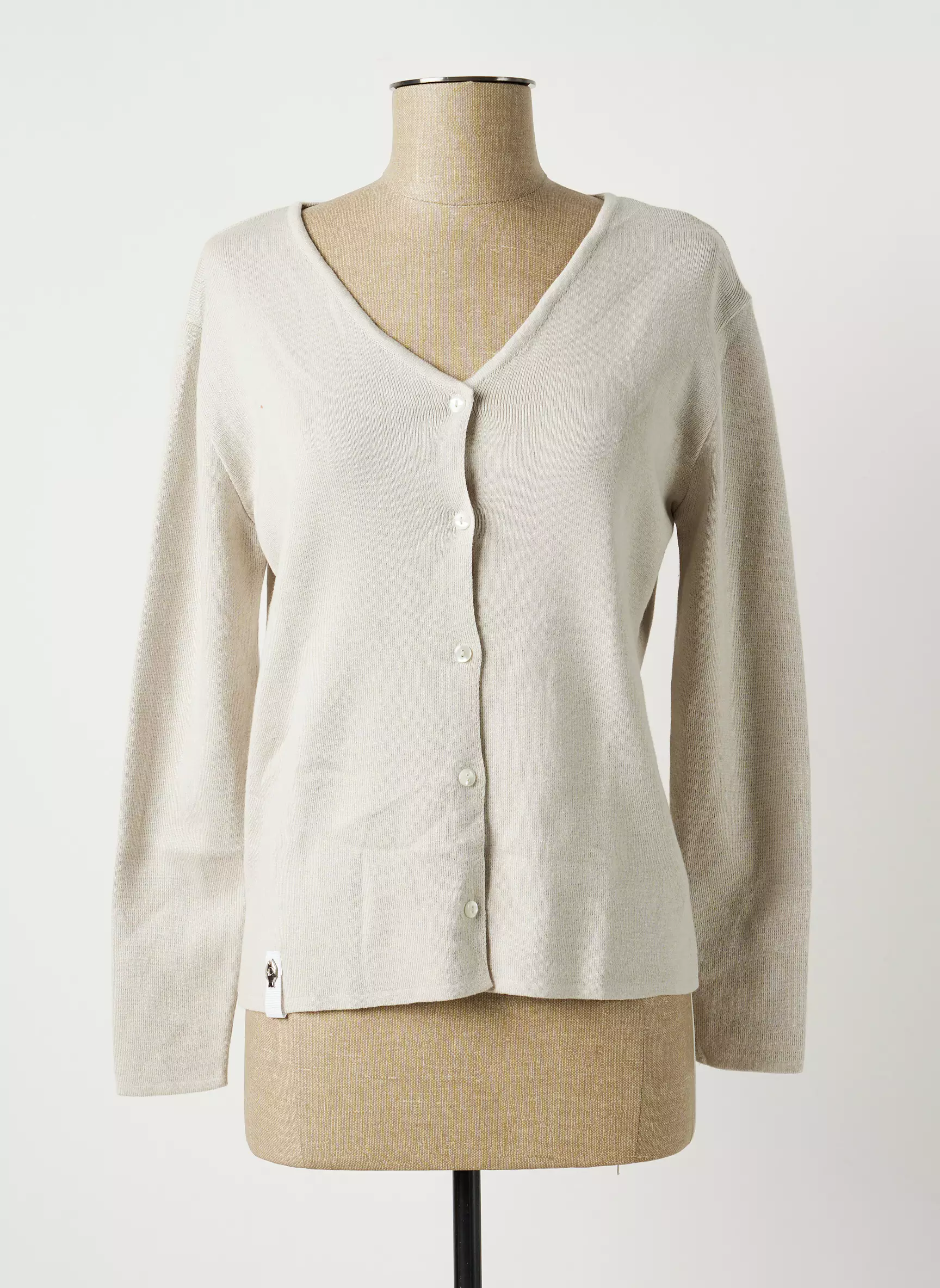 Allo Cean Cardigans Femme couleur beige