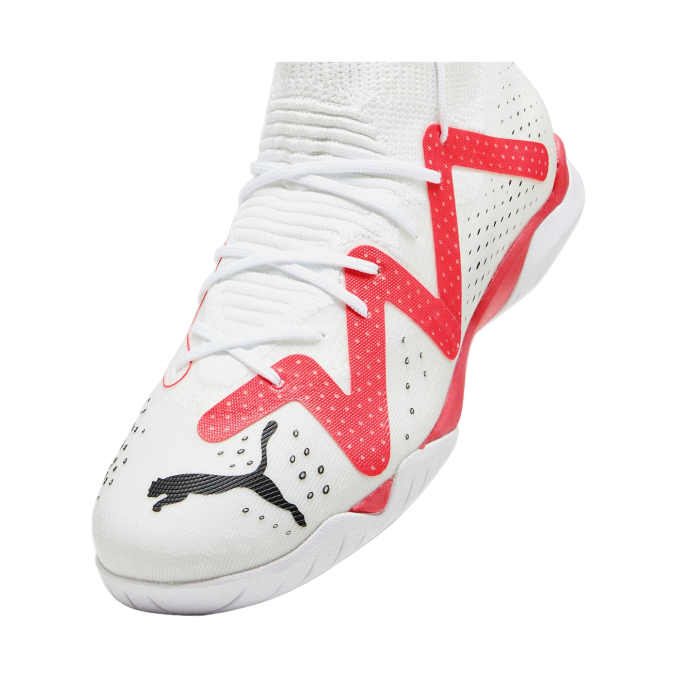 PUMA FUTURE Match+ Mid IT Halle Jr Kids Weiss F01