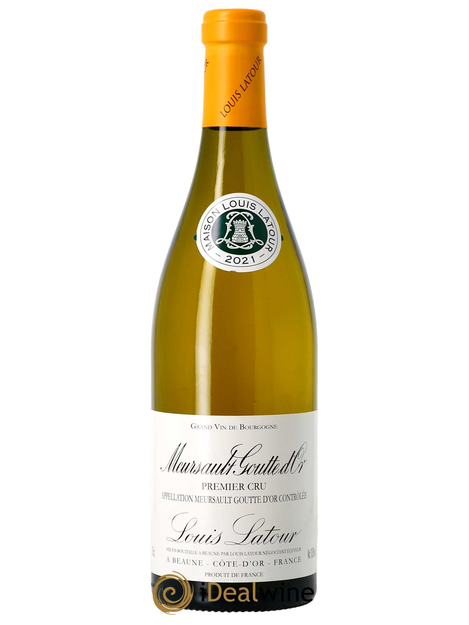 Meursault 1er Cru Goutte d'or Louis Latour  2021 - Lot de 1 Bouteille