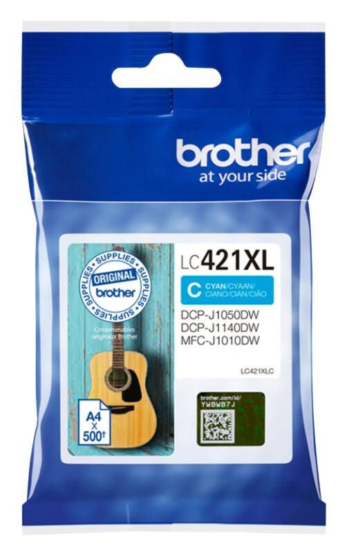 Brother LC421XLC Original Tintenpatrone Cyan