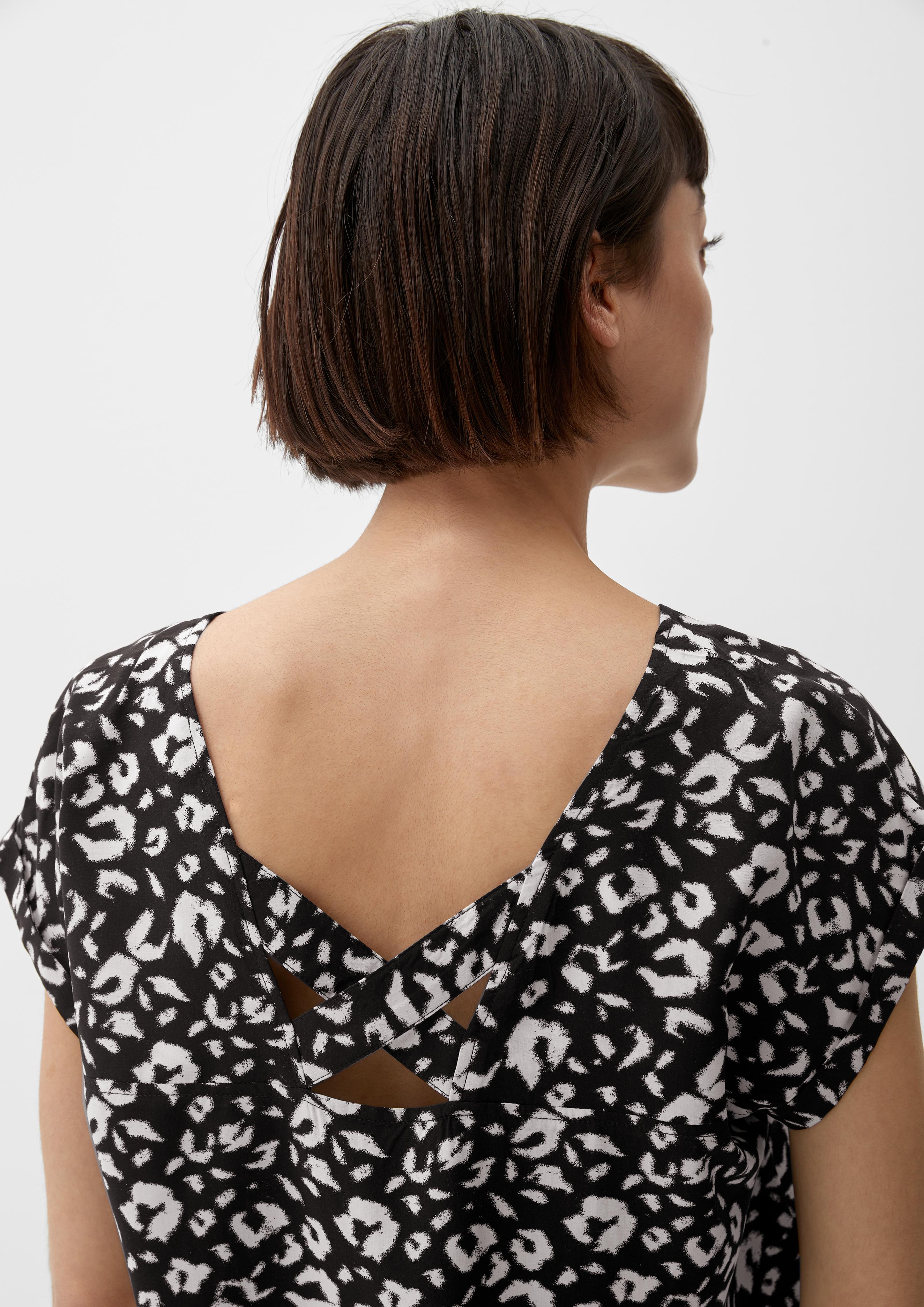 Viskosebluse mit Rückenausschnitt  2132617-99A6