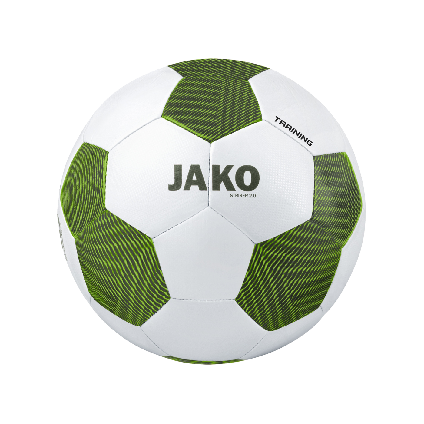 JAKO Striker 2.0 Trainingsball Weiss Grün F705