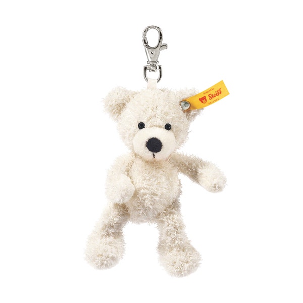 Anhänger Lotte Teddybär, 12 cm, weiß