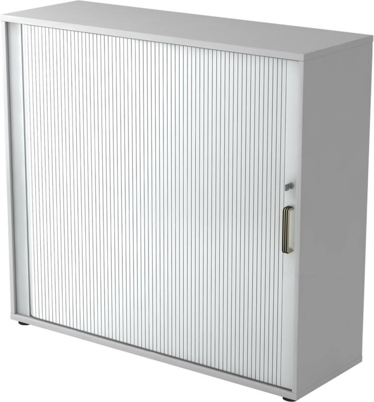 Hammerbacher Aktenschrank V1733S/5/S/SG Grau 1.200 x 400 x 1.100 mm