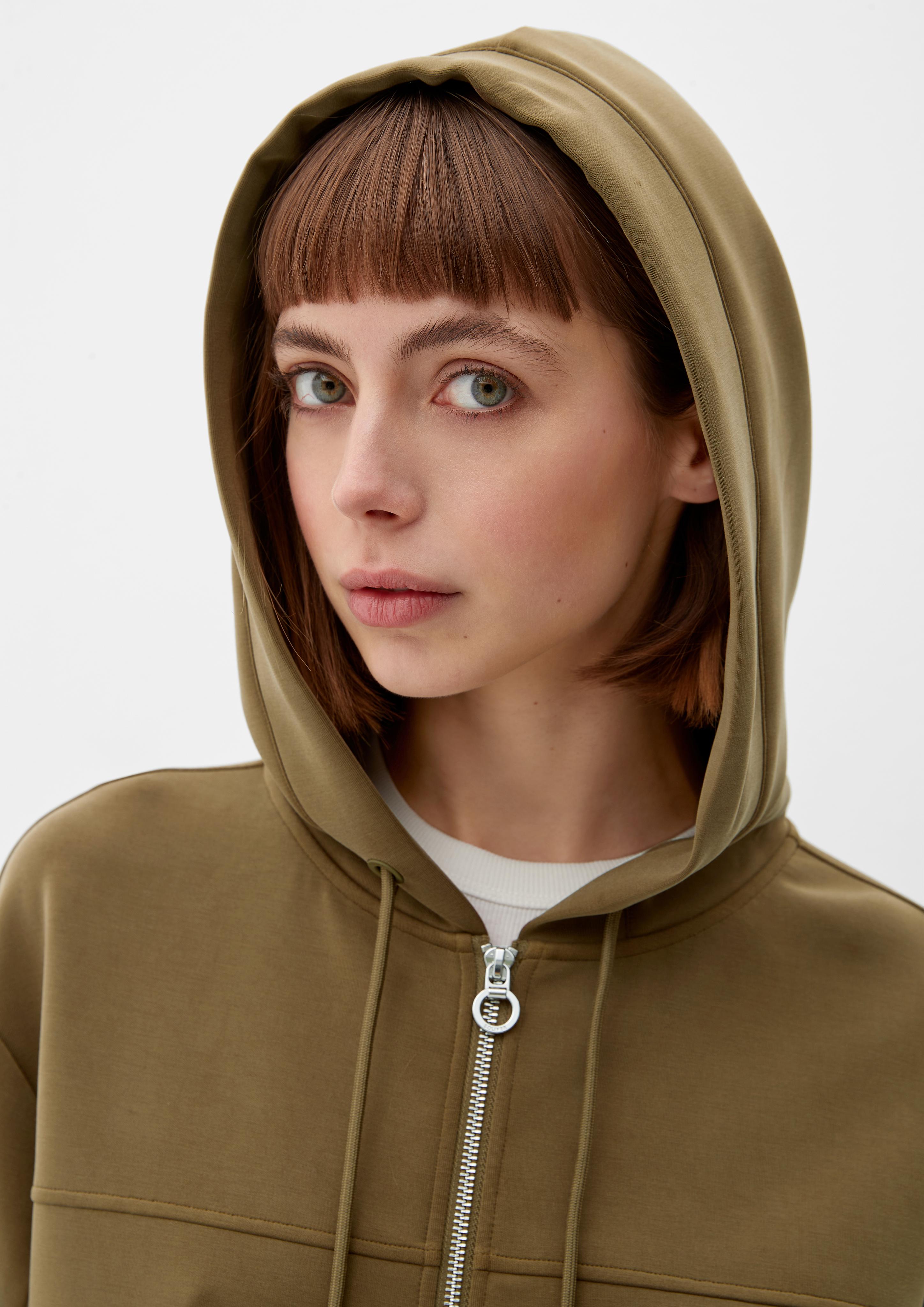 Sweatshirtjacke mit Kapuze  2129777-7723