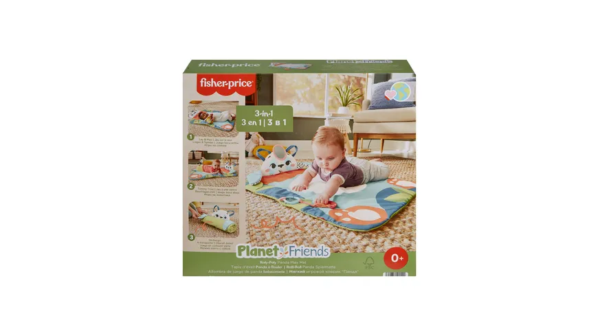 Fisher-Price Rolli-Roll Panda Spielmatte