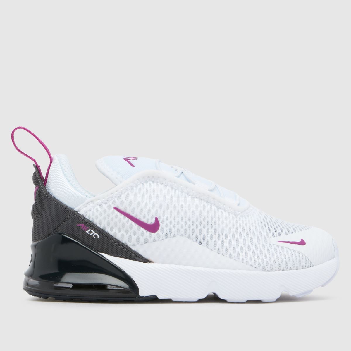Nike vita multifärgade Air Max 270 flickor småbarnsskor