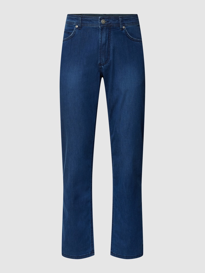 Slim Fit Jeans mit Stretch-Anteil – Light Denim in blau
