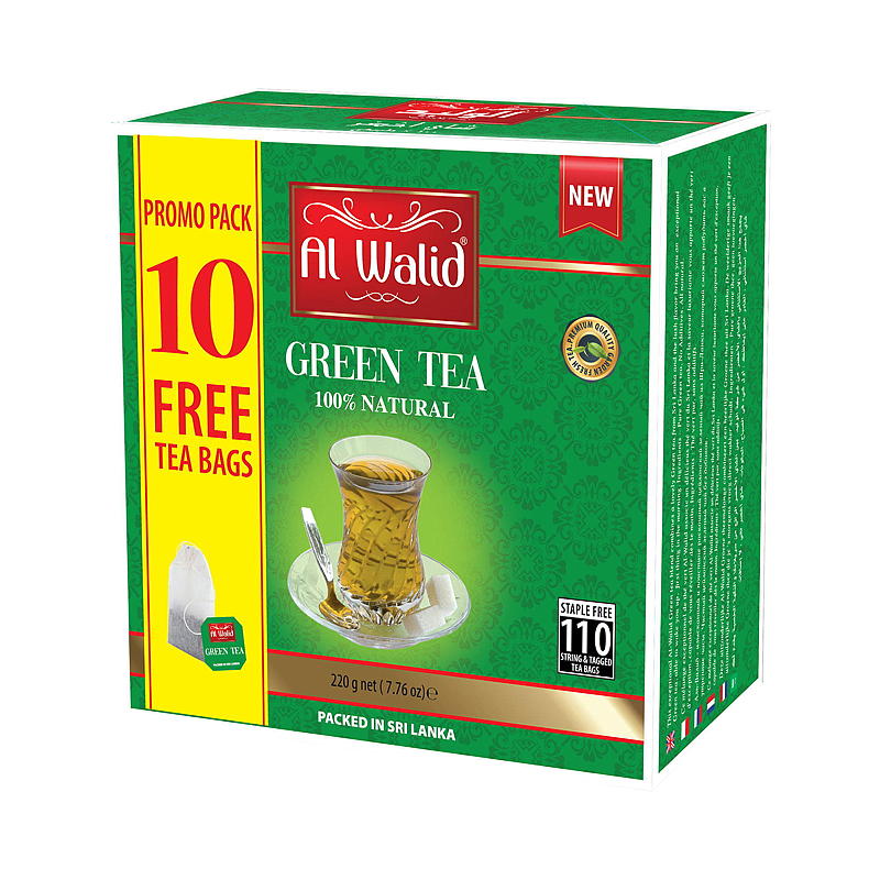 Te 100-pk Green Al Walid