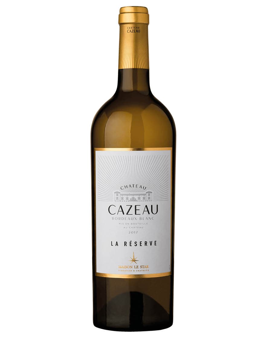 Bordeaux Blanc AOC La Réserve 2019 Château Cazeau 0,75 ℓ