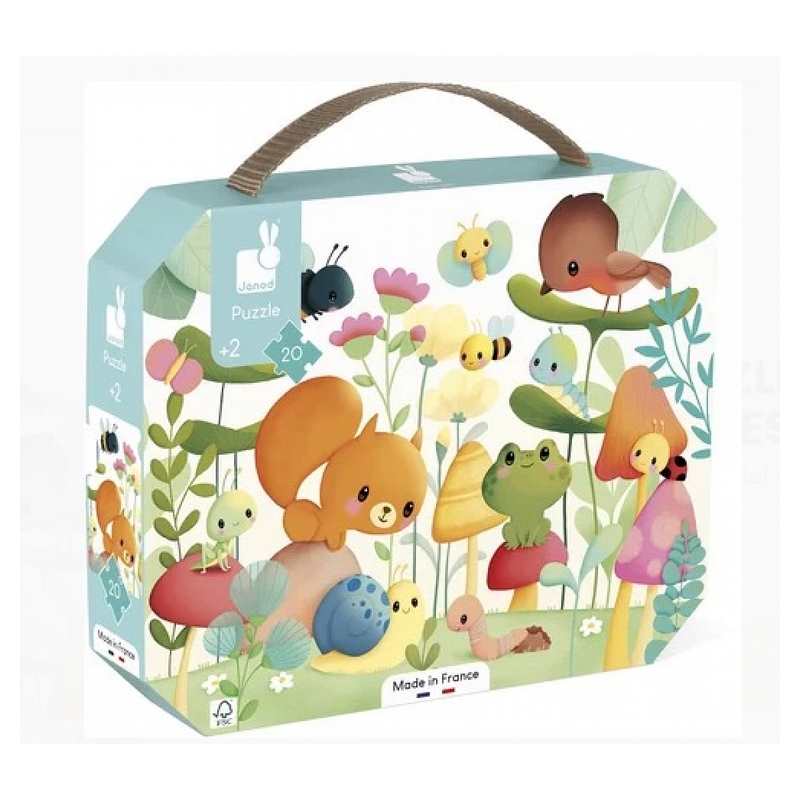 Puzzle Les compagnons du jardin 20 pièces
