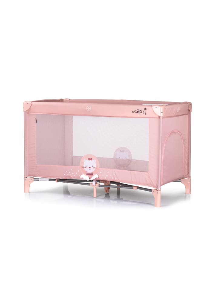Chipolino Reisebett Capri Tragetasche in rosa günstig kaufen 60x120 cm