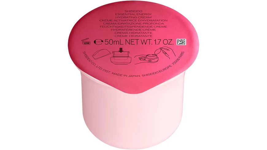 SHISEIDO Essential Energy Hydrating Cream Nachfüllung 50 ml