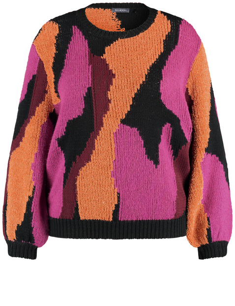 Pullover mit ausgefallenem Dessin