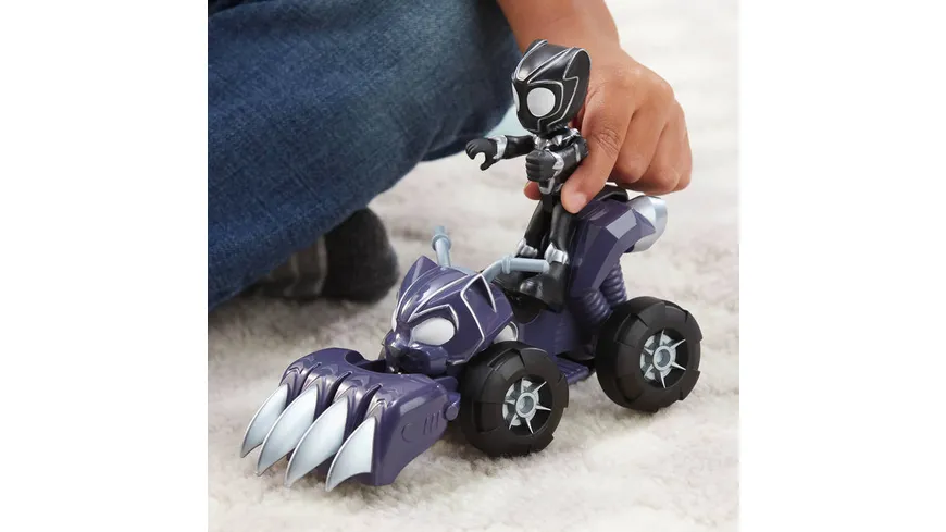 Hasbro - Marvel Spidey and His Amazing Friends Black Panther, Panther Patroller