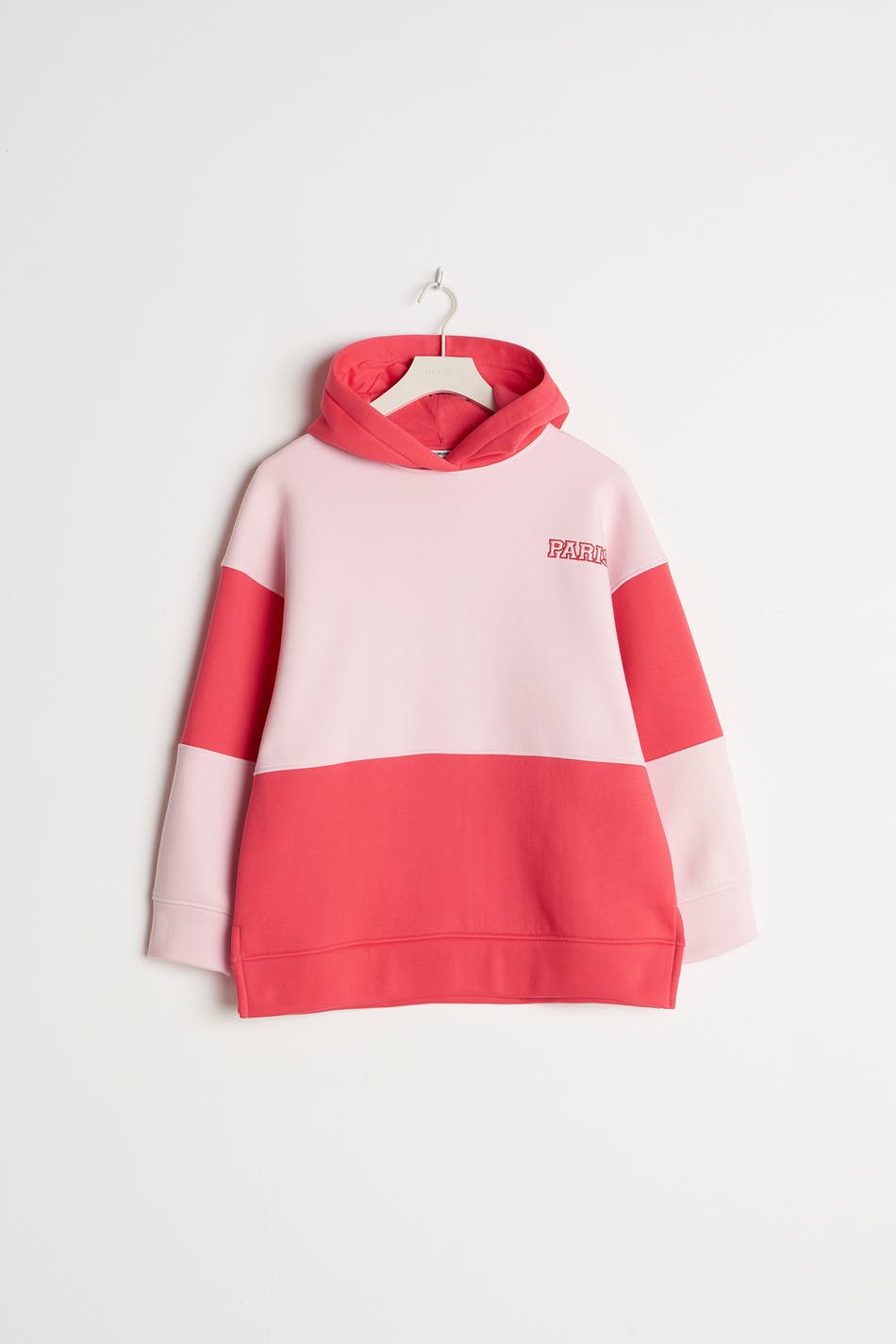 S oversized block hoodie