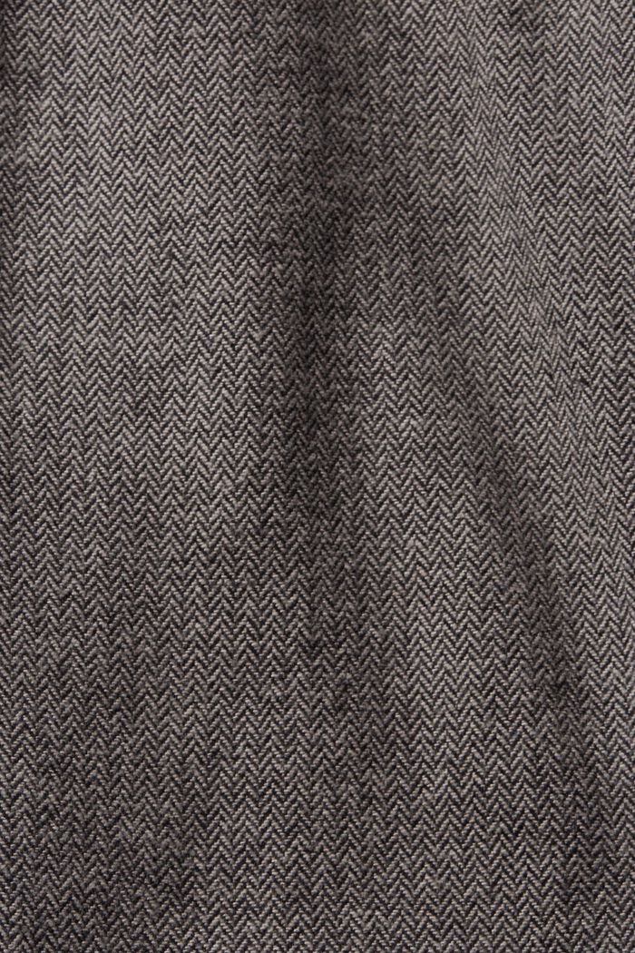 Fischgrat-Hose Slim Fit