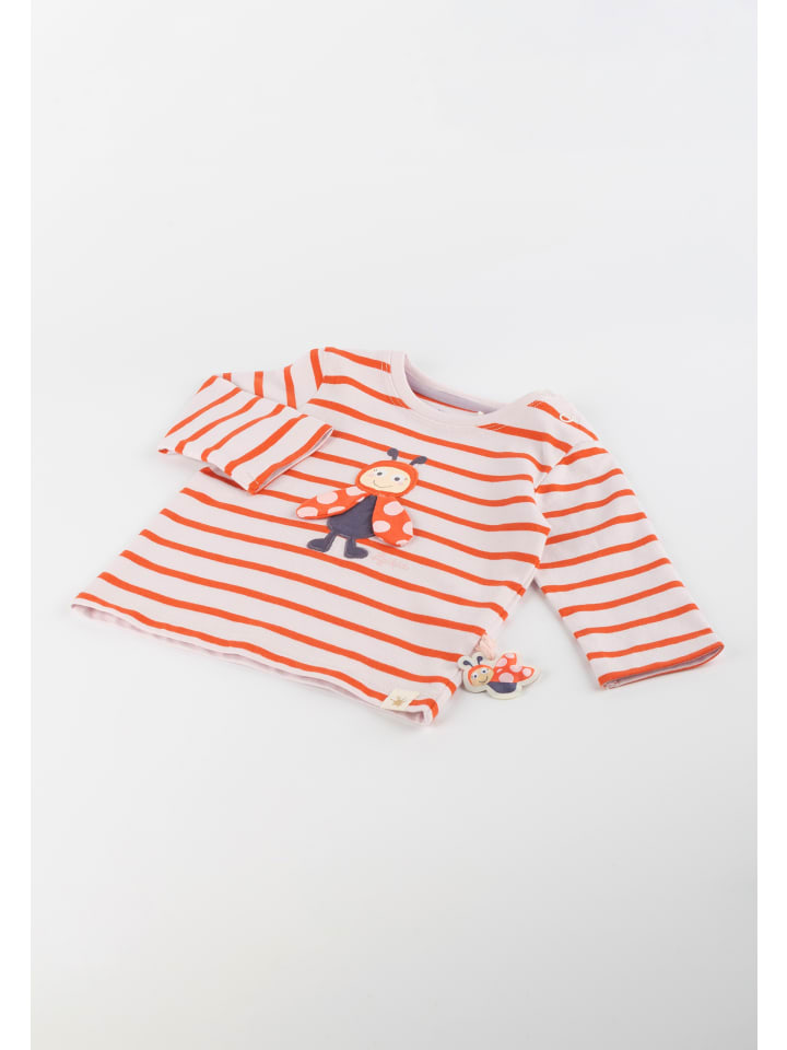 Sigikid Langarmshirt happy ladybug in Hellrosa/Rot günstig kaufen