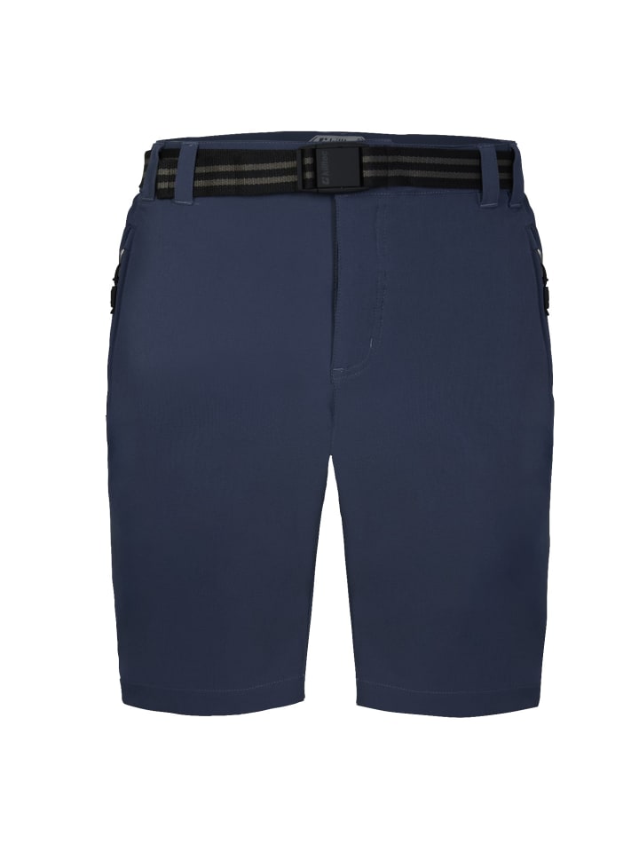 Killtec kurze Outdoorhose / Shorts mit Gürtel in Dunkelblau günstig kaufen