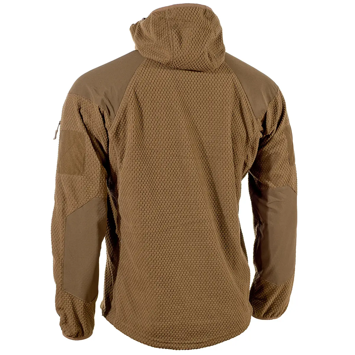 Fleecejacke Delta mit Kapuze coyote
