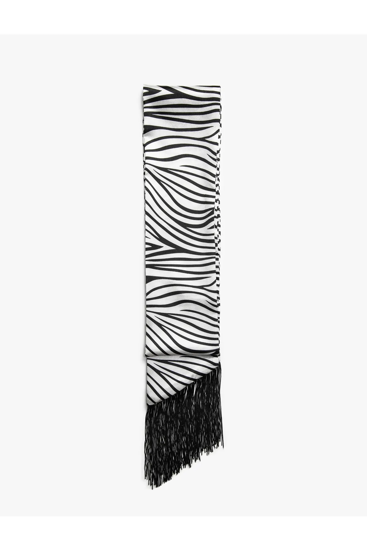Koton  Schultertuch - Schwarz - Animal Print