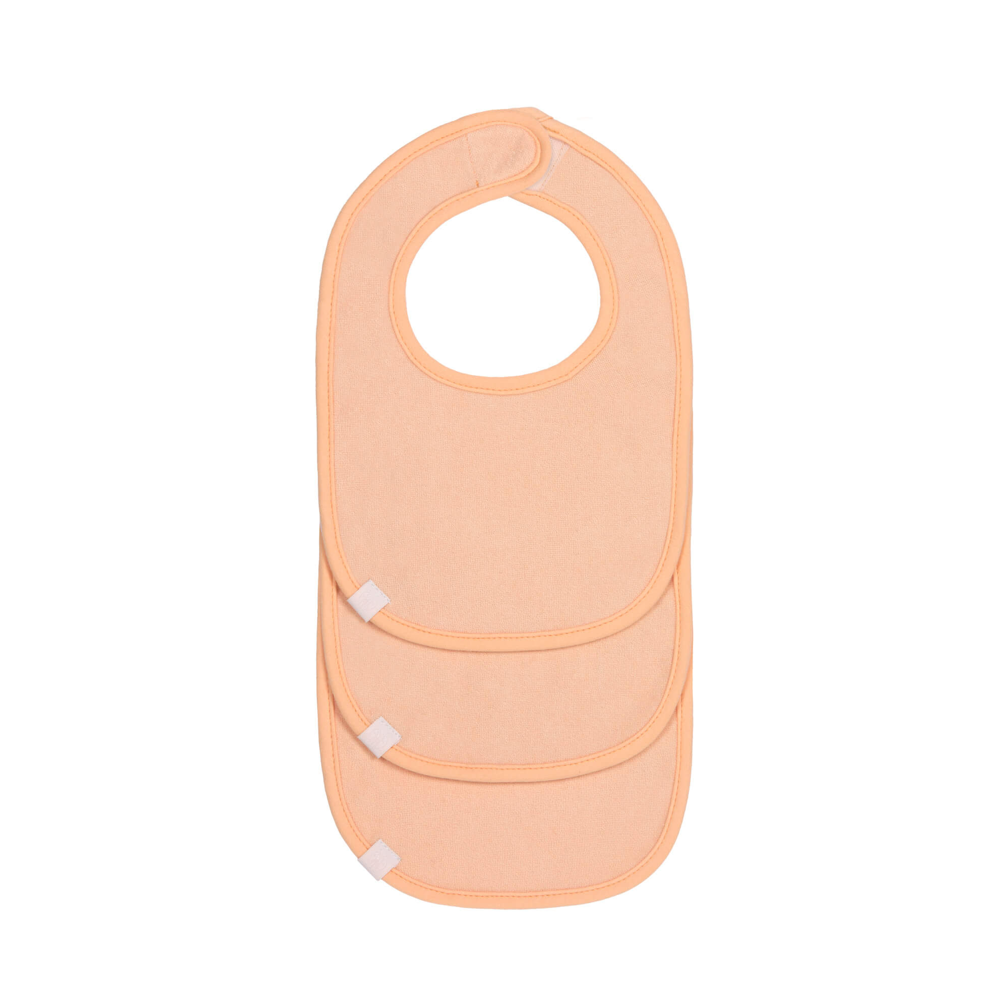Lätzchen Neugeborene - Bibs Newborn, Little Spookies Peach